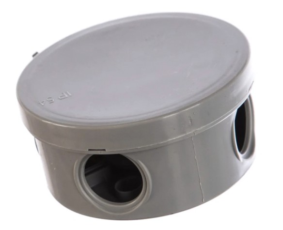 Распаячная коробка REXANT 28-3009 ОУ, d 85х40мм, IP54 (Р3-ЦХ 85/40.1.3) Распаячная коробка REXANT 28-3009 ОУ, d 85х40мм, IP54 (Р3-ЦХ 85/40.1.3)