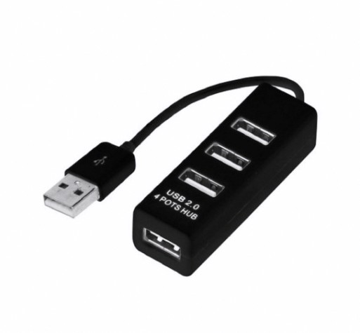 Разветвитель REXANT 18-4103 USB на 4 порта черный