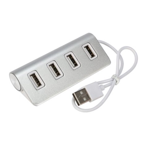 Разветвитель REXANT 18-4106 4 USB-port серебристый Разветвитель REXANT 18-4106 4 USB-port серебристый
