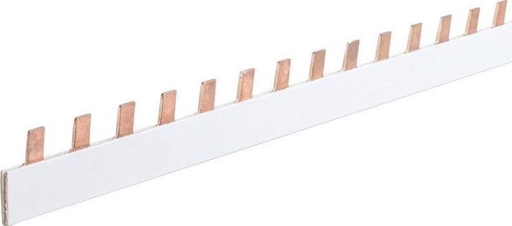 Шина REXANT 1Р 100 А, 11-2252 соединительная типа PIN 12 штырей, 22 см. [11-2252]