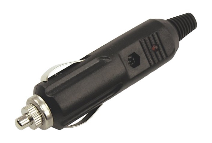 Штекер автоприкуривателя REXANT 16-0203 с индикатором (FD-1810) (уп. 50 штук)