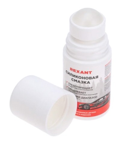 Смазка силиконовая REXANT флакон ROLL-ON 50 мл [85-0073]