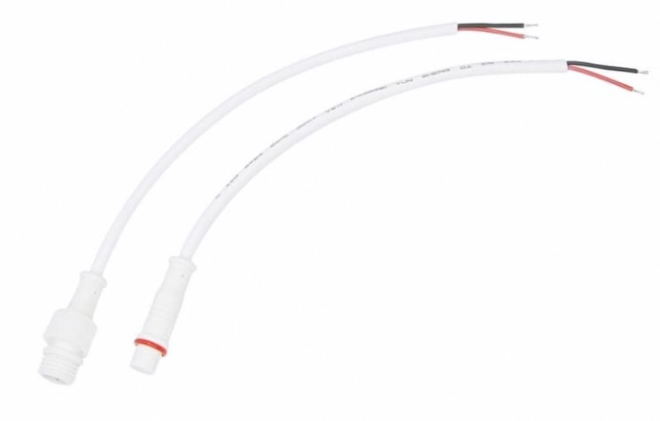 Соединительный кабель REXANT 11-9320 (2pin) герметичный (IP67) 2х0,35мм, белый Соединительный кабель REXANT 11-9320 (2pin) герметичный (IP67) 2х0,35мм, белый