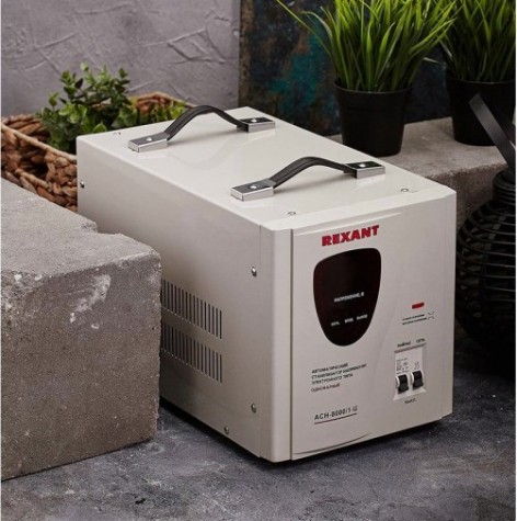 Стабилизатор напряжения однофазный REXANT AСН-8000/1-Ц [11-5006]