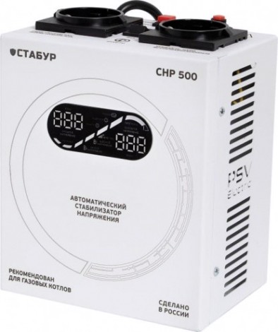 Стабилизатор напряжения однофазный Стабур СНР- 500 Н2П [STBSNR500N2P]