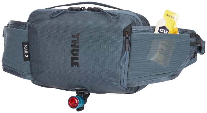 Сумка на пояс THULE 3204480 спортивная Rail, 2L, Dark Slate