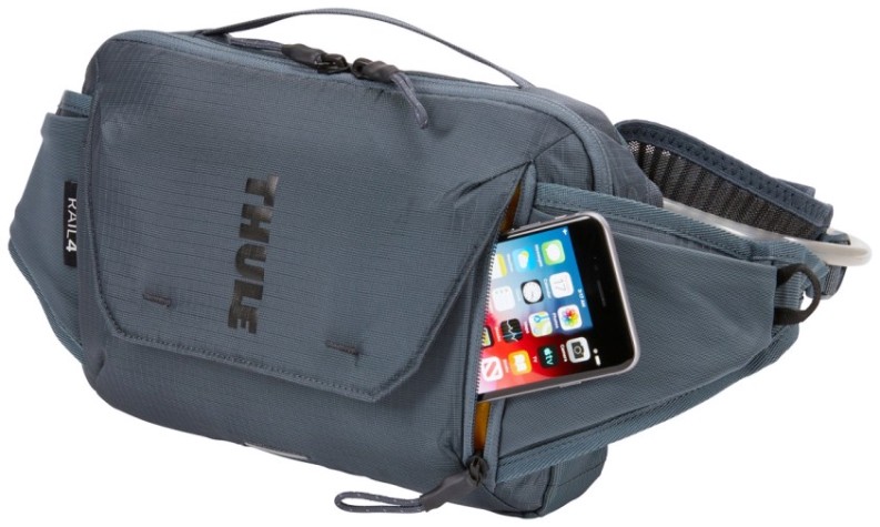 Сумка на пояс THULE 3204481 спортивная Rail, 4L, Dark Slate Сумка на пояс THULE 3204481 спортивная Rail, 4L, Dark Slate