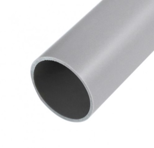 Труба гладкая REXANT 28-0040-1 жесткая ПВХ ø 40 мм, 3-метровая серая (60 м/уп)