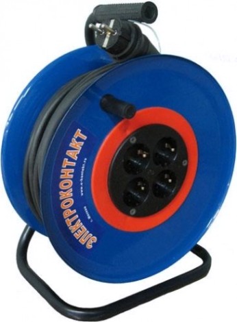 Удлинитель на катушке Электроконтакт 16229 "Бригадир" КГ 3х1,5 40 м