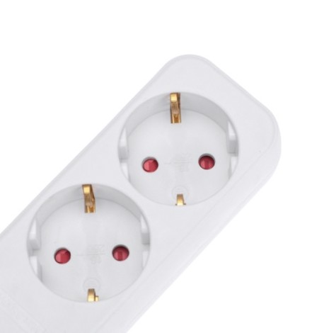 Удлинитель REXANT 13-4003 STANDARD 2 гнезда, 1,5м, 3х1,0мм², с/з, белый Удлинитель REXANT 13-4003 STANDARD 2 гнезда, 1,5м, 3х1,0мм², с/з, белый