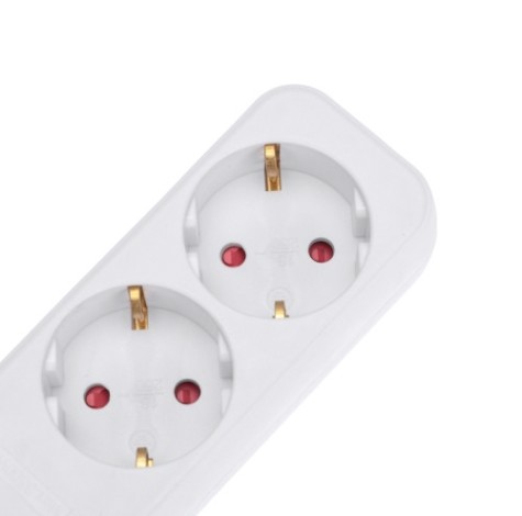 Удлинитель REXANT 13-4028 STANDARD 5 гнезд, 1,5м, 3х1,0мм², с/з, белый Удлинитель REXANT 13-4028 STANDARD 5 гнезд, 1,5м, 3х1,0мм², с/з, белый