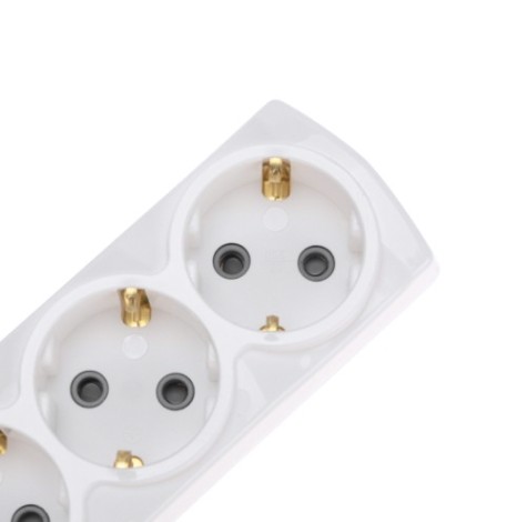 Удлинитель REXANT 13-4111 PREMIUM 3 гнезда, 5м, 3х1,5мм², с/з, 2 USB, белый Удлинитель REXANT 13-4111 PREMIUM 3 гнезда, 5м, 3х1,5мм², с/з, 2 USB, белый