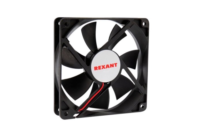 Вентилятор REXANT 72-5120 RX 12025MS, DC 12B
