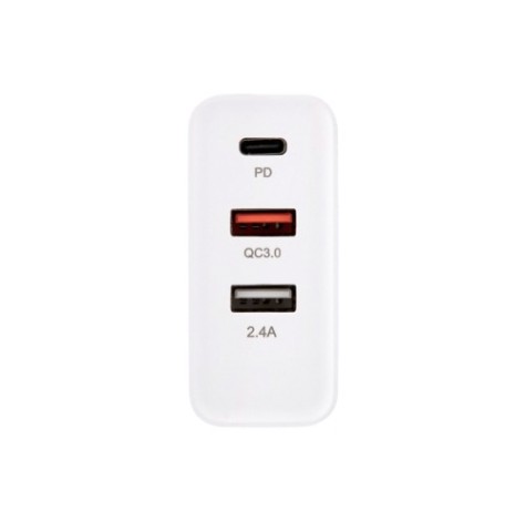 Зарядное устройство REXANT 18-2214 сетевое для iPhone/iPad 2xUSB+2xUSB Type-C Зарядное устройство REXANT 18-2214 сетевое для iPhone/iPad 2xUSB+2xUSB Type-C