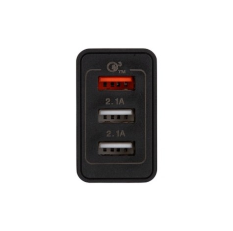 Зарядное устройство REXANT 18-2215 сетевое 3xUSB адаптер, 30W черное