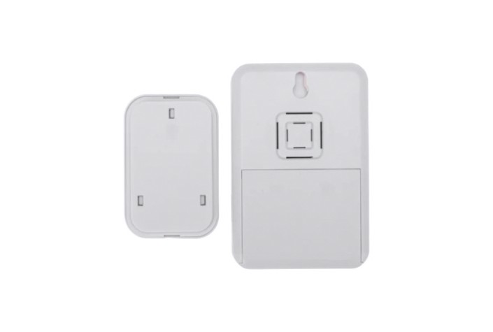 Звонок дверной беспроводной REXANT 73-0016 c цифровым кодированием, 150м IP44 (белый/красный) Звонок дверной беспроводной REXANT 73-0016 c цифровым кодированием, 150м IP44 (белый/красный)