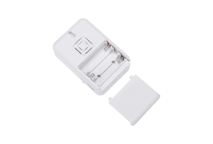 Звонок дверной беспроводной REXANT 73-0016 c цифровым кодированием, 150м IP44 (белый/красный) Звонок дверной беспроводной REXANT 73-0016 c цифровым кодированием, 150м IP44 (белый/красный)